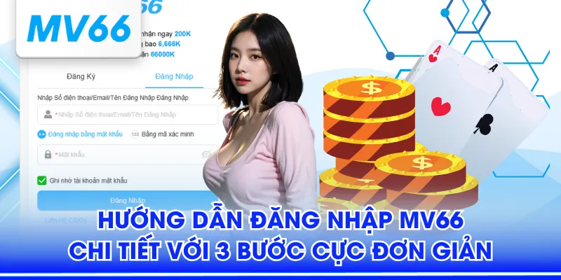 Hướng Dẫn Đăng Nhập MV66 Chi Tiết Với 3 Bước Cực Đơn Giản 1 Đăng nhập MV66